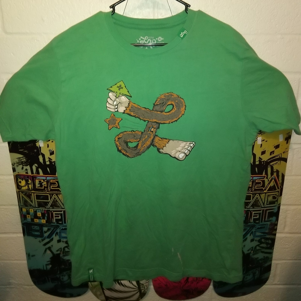 LRG Bigfoot Skateboarding tee